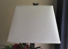 Bright white cotton. 