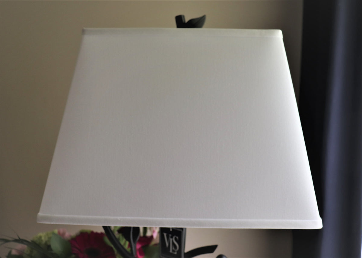 Bright white cotton. 