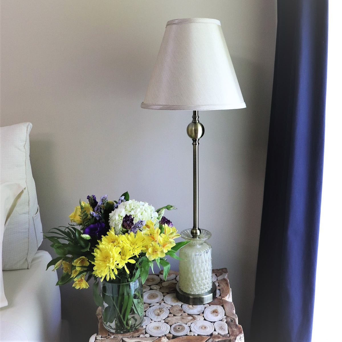 Taupey Faux Silk